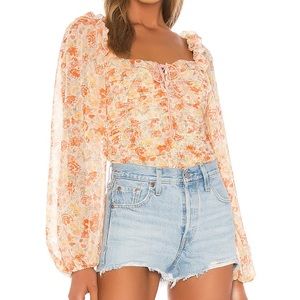 FP Mabel Print Blouse